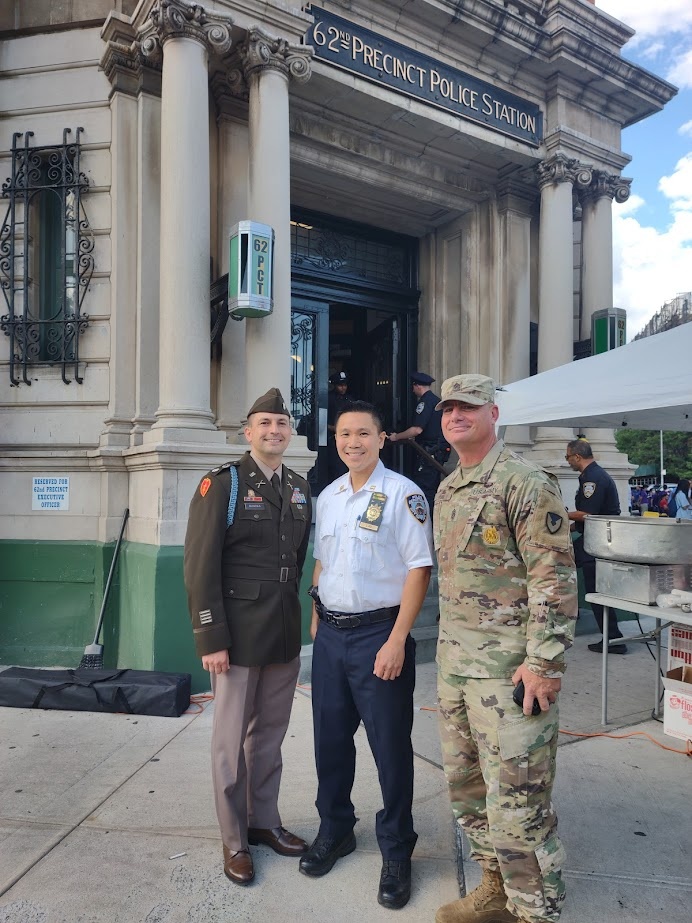 Fort Hamilton leaders visit local precincts for National Night Out