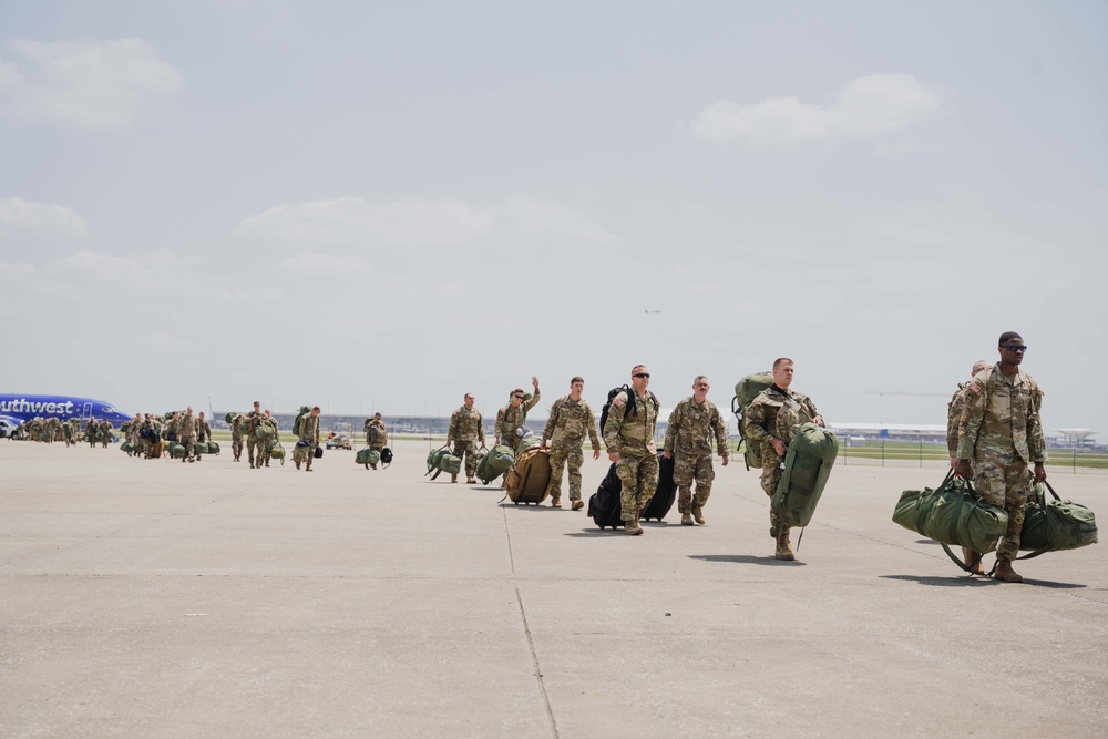 Indiana National Guard soldiers welcomed home after Iraq deployment