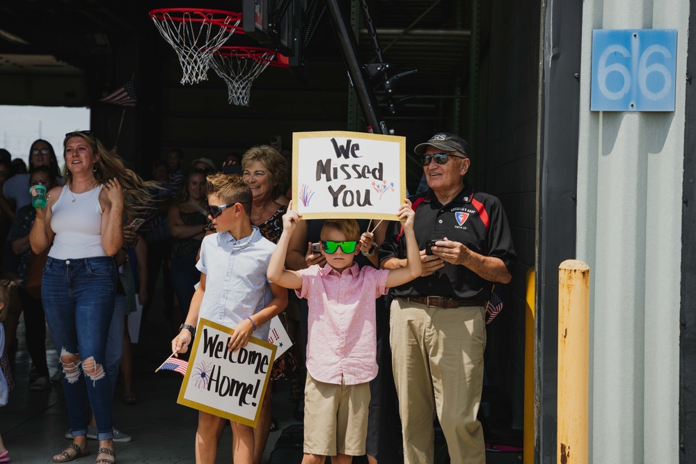 Indiana National Guard soldiers welcomed home after Iraq deployment