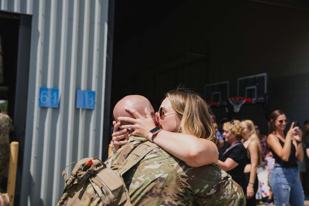 Indiana National Guard soldiers welcomed home after Iraq deployment