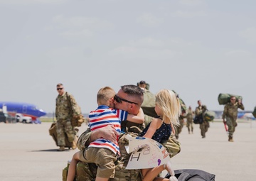 Indiana National Guard soldiers welcomed home after Iraq deployment