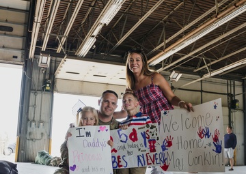 Indiana National Guard soldiers welcomed home after Iraq deployment