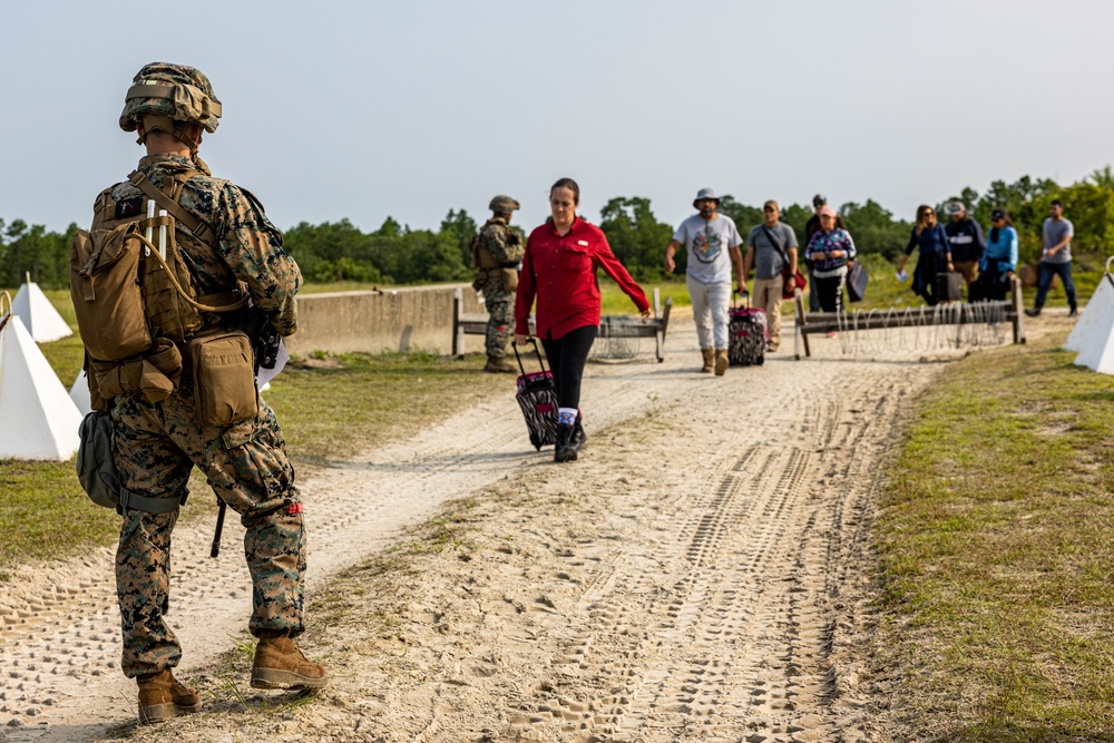 Combat Logistics Battalion-24 Conducts Evacuation Control Center Training