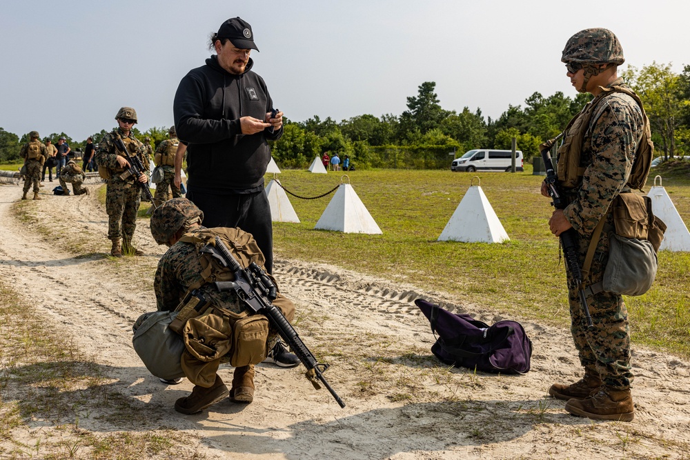 Combat Logistics Battalion-24 Conducts Evacuation Control Center Training