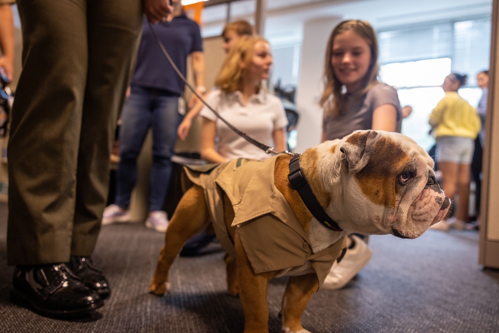 Manpower Management Enlisted Assignments hosts a family day