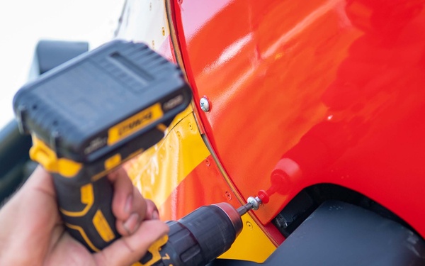 Sumter installs P-51 Red Tail Mustang memorial