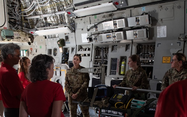 Moon Area School District faculty and staff visit 911th AW