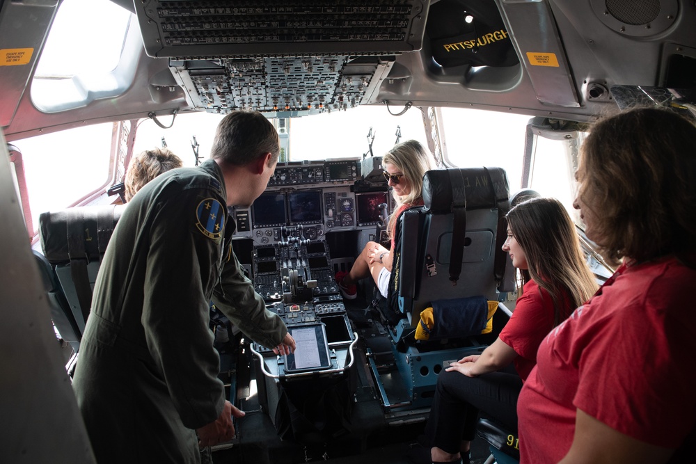 Moon Area School District faculty and staff visit 911th AW