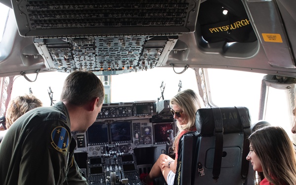 Moon Area School District faculty and staff visit 911th AW