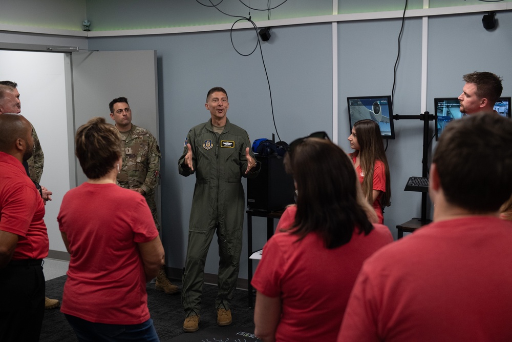 Moon Area School District faculty and staff visit 911th AW