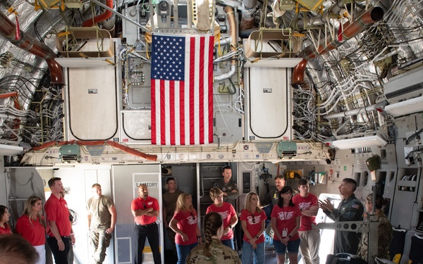 Moon Area School District faculty and staff visit 911th AW