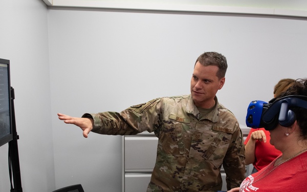 Moon Area School District faculty and staff visit 911th AW