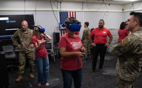 Moon Area School District faculty and staff visit 911th AW