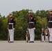 Lt. Gen. Bellon Hosts Marine Barracks Washington Sunset Parade