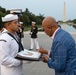 Lt. Gen. Bellon Hosts Marine Barracks Washington Sunset Parade