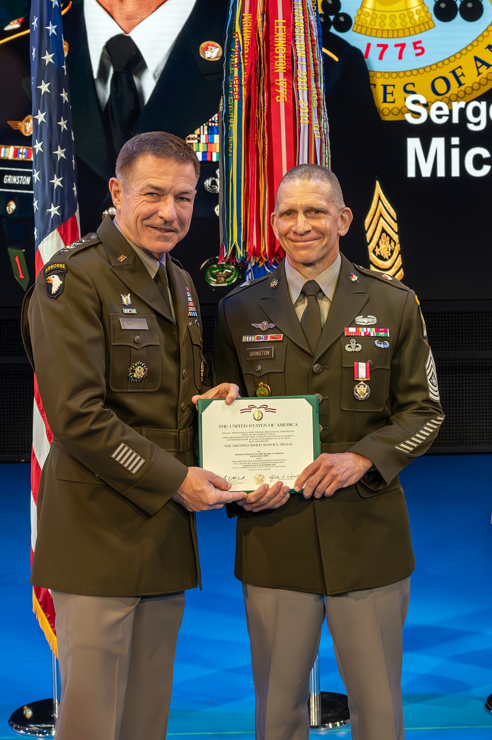 Sgt. Maj. of the Army Retirment Ceremony