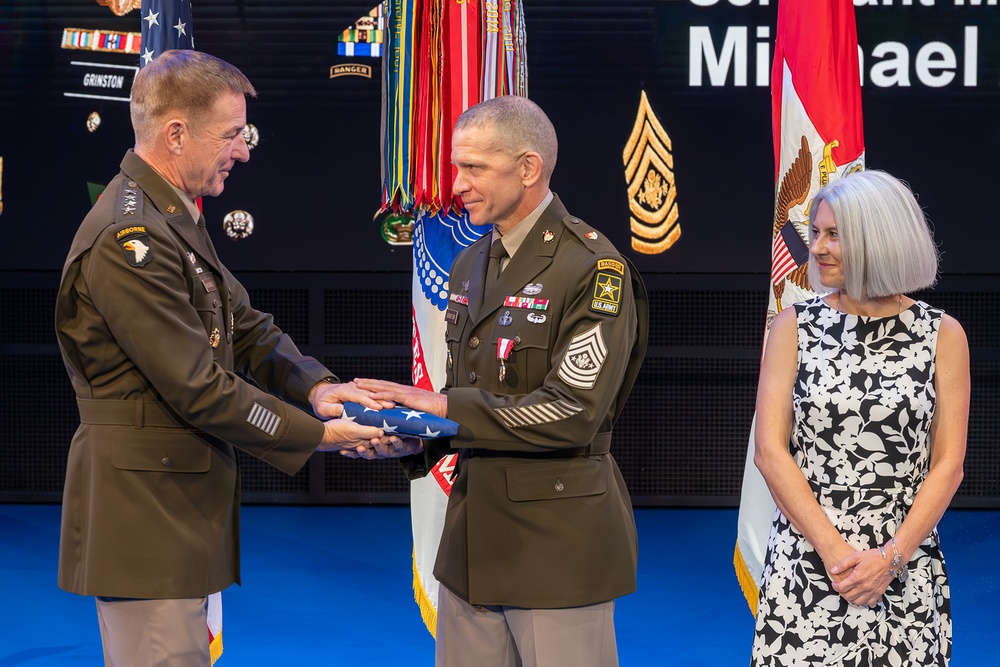 Sgt. Maj. of the Army Retirment Ceremony