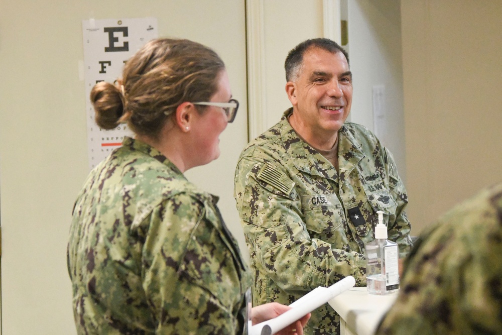 Naval Medical Forces Atlantic commander visits branch medical clinics