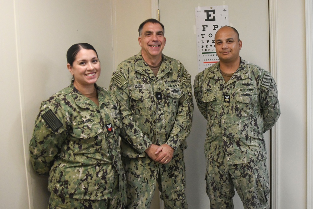 Naval Medical Forces Atlantic commander visits branch medical clinics