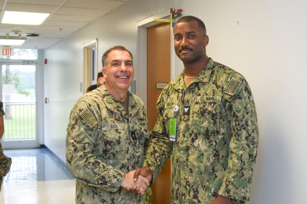 Naval Medical Forces Atlantic commander visits branch medical clinics