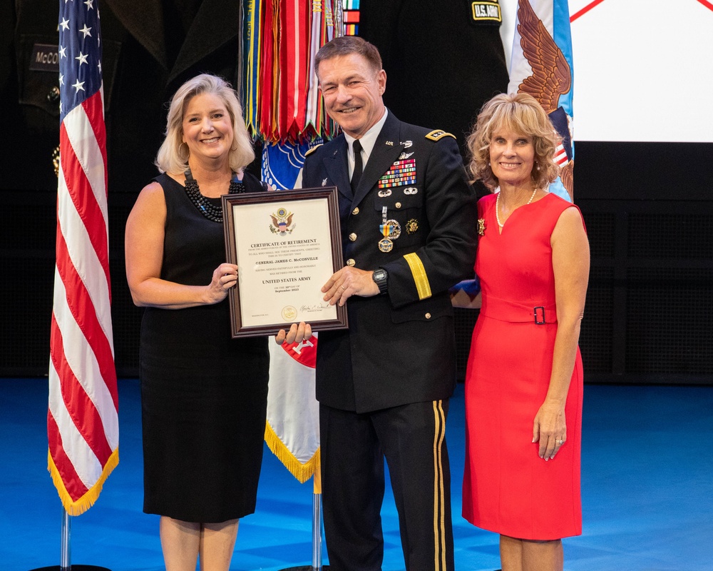 Gen. James C. McConville, Chief of Staff of the Army, Retirement Ceremony, Aug 3. 2023