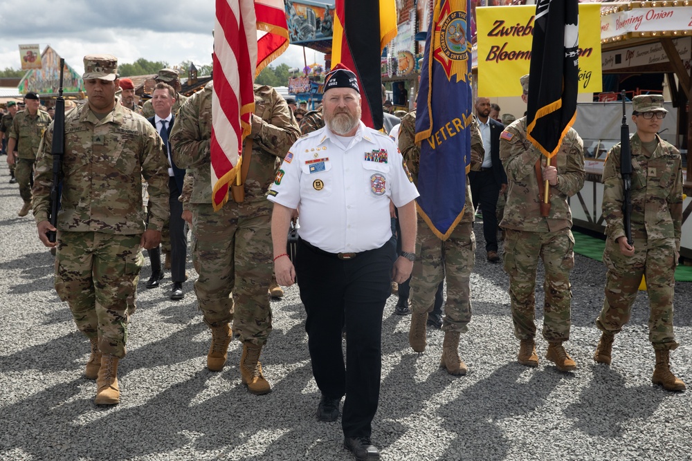 Color Guard in German-American Volksfest 2023