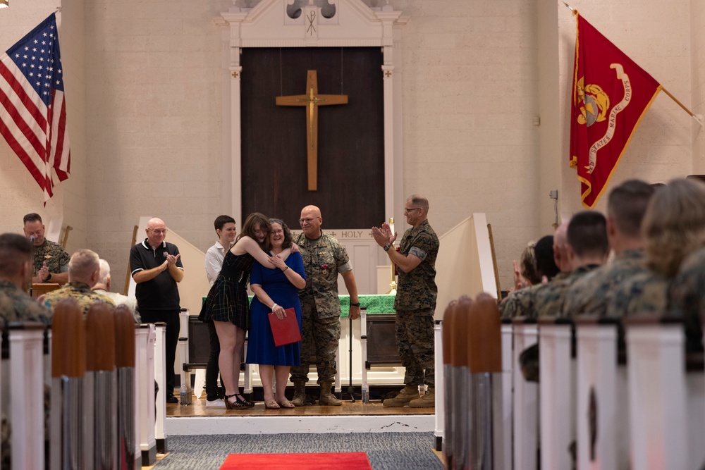 Navy Chaplain retires after 41 years of service