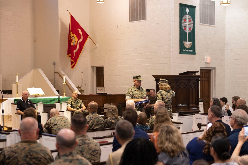 Navy Chaplain retires after 41 years of service