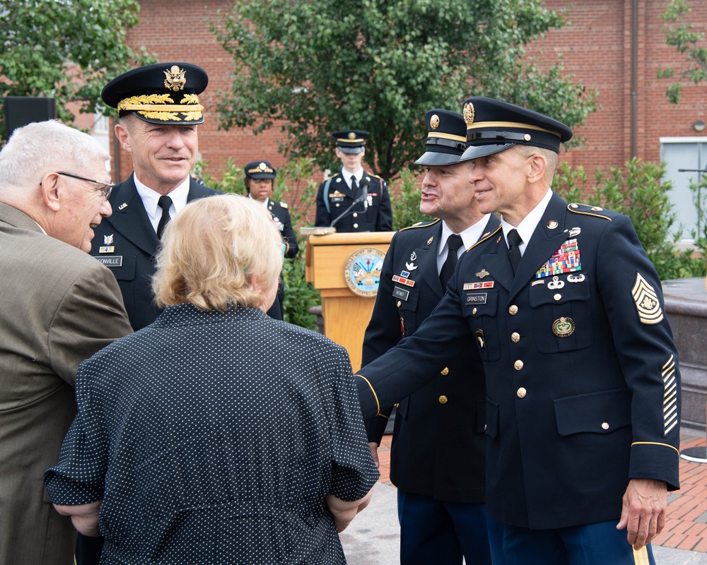 The Sgt. Maj. of the U.S. Army's relinquishment of responsibility