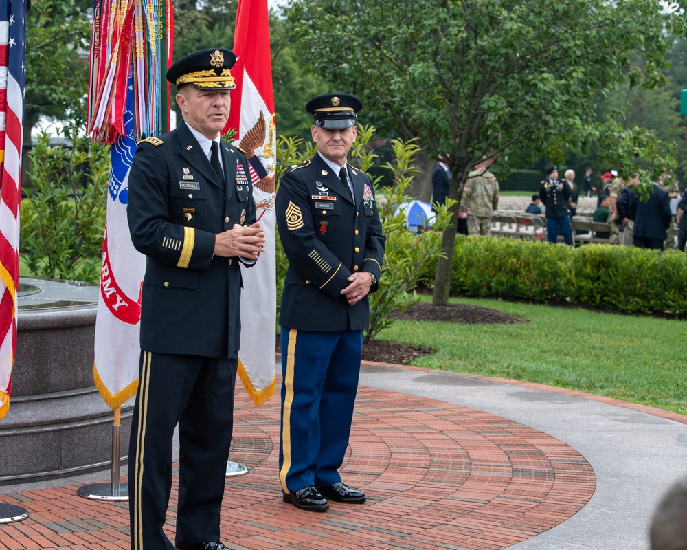 The Sgt. Maj. of the U.S. Army's relinquishment of responsibility