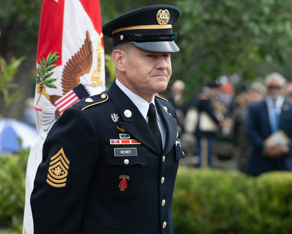 The Sgt. Maj. of the U.S. Army's relinquishment of responsibility