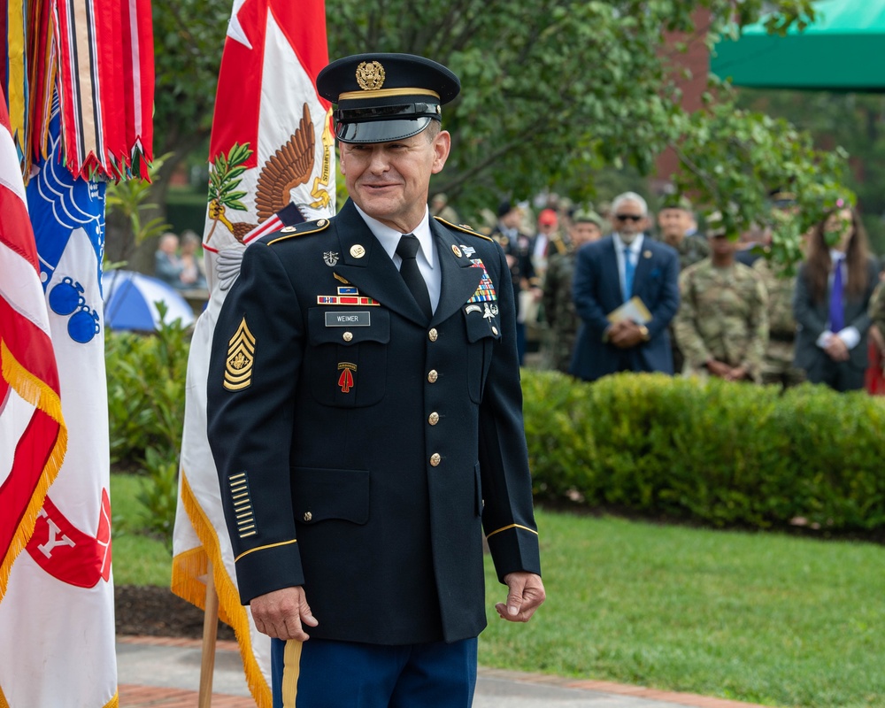 The Sgt. Maj. of the U.S. Army's relinquishment of responsibility