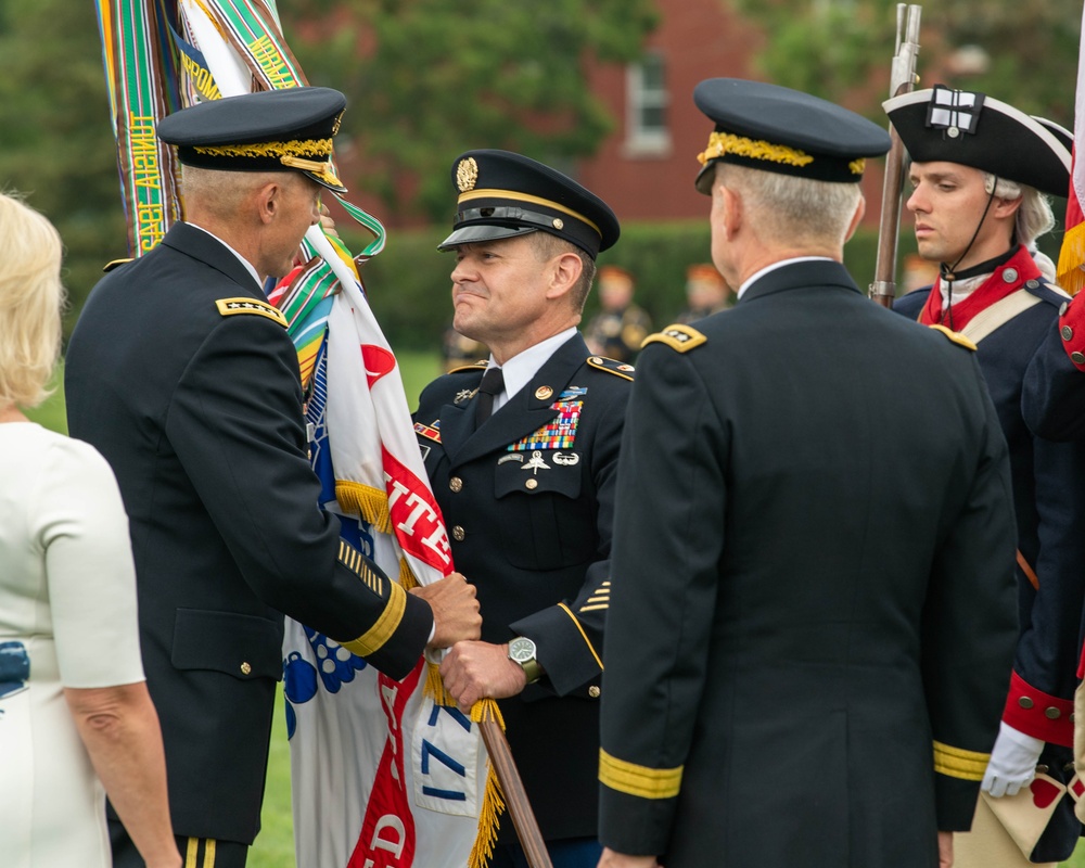 The Sgt. Maj. of the U.S. Army's Change of Responsibility Ceremony