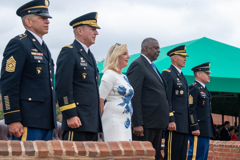 Army Chief of Staff and Sgt. Maj. of the Army Relinquishment and Change of Responsibility Ceremony, Aug. 4, 2023
