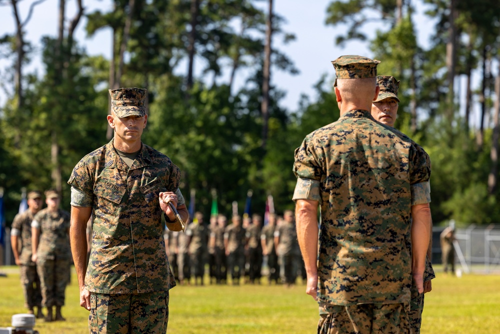 MARSOC welcomes Sgt. Maj. Vargas