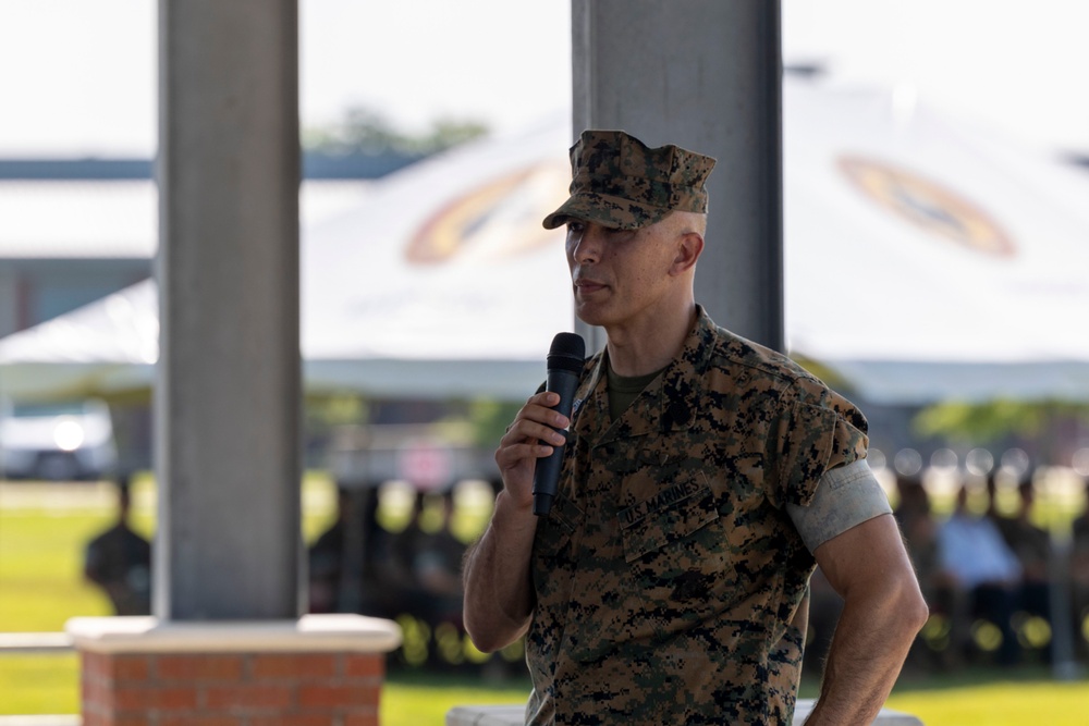 MARSOC welcomes Sgt. Maj. Vargas