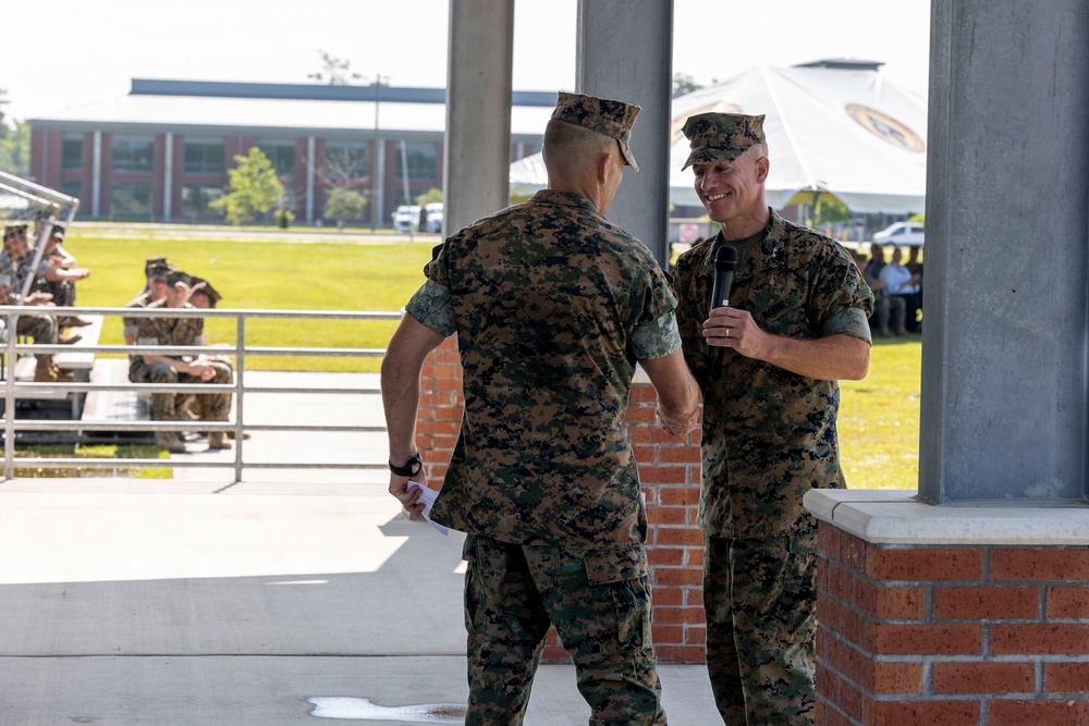 MARSOC welcomes Sgt. Maj. Vargas