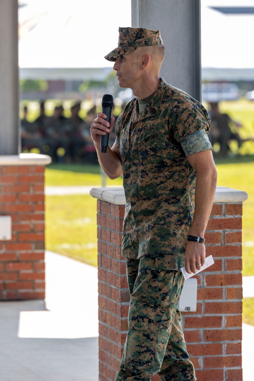 MARSOC welcomes Sgt. Maj. Vargas