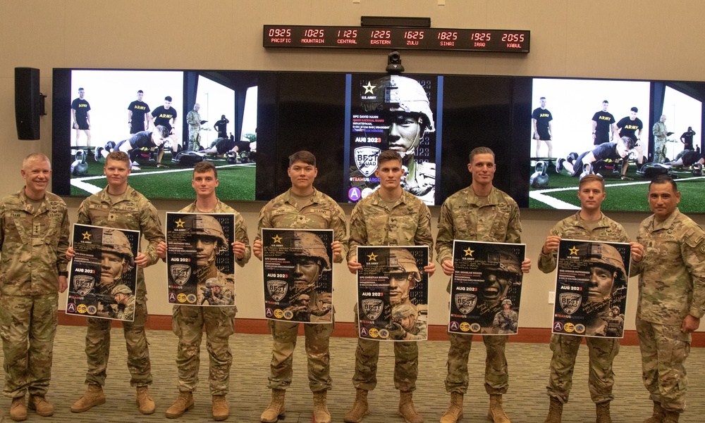 USARCENT Celebrates Best Squad members