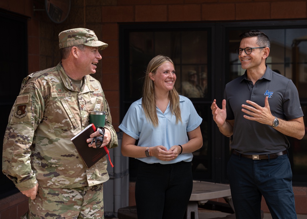 Honorable Cisneros and Honorable Wagner visit Cannon AFB