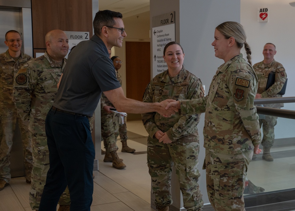 Honorable Cisneros and Honorable Wagner visit Cannon AFB