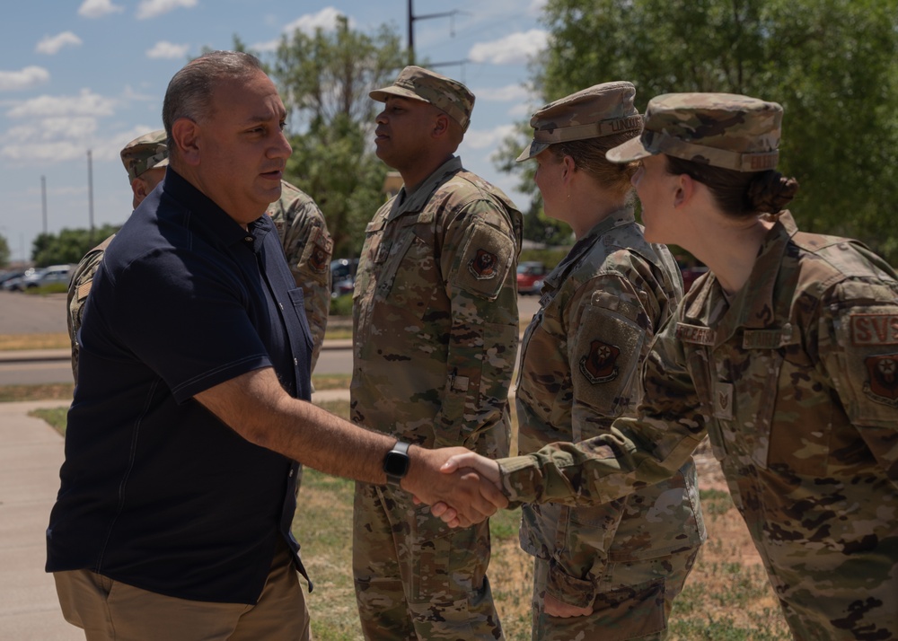 Honorable Cisneros and Honorable Wagner visit Cannon AFB