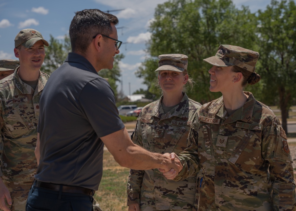 Honorable Cisneros and Honorable Wagner visit Cannon AFB