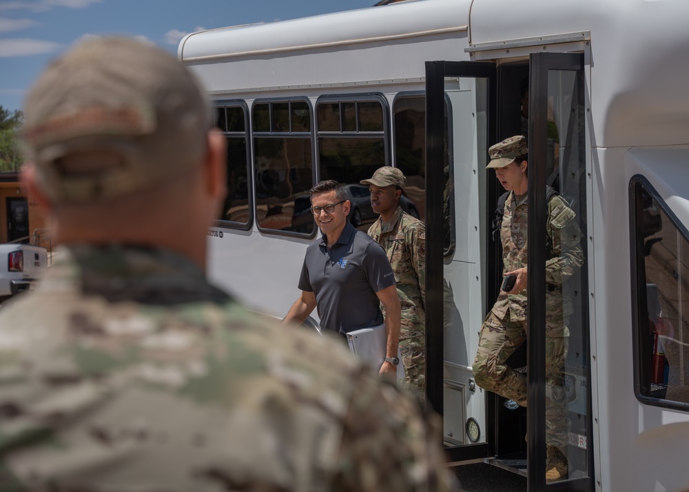 Honorable Cisneros and Honorable Wagner visit Cannon AFB