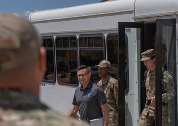 Honorable Cisneros and Honorable Wagner visit Cannon AFB