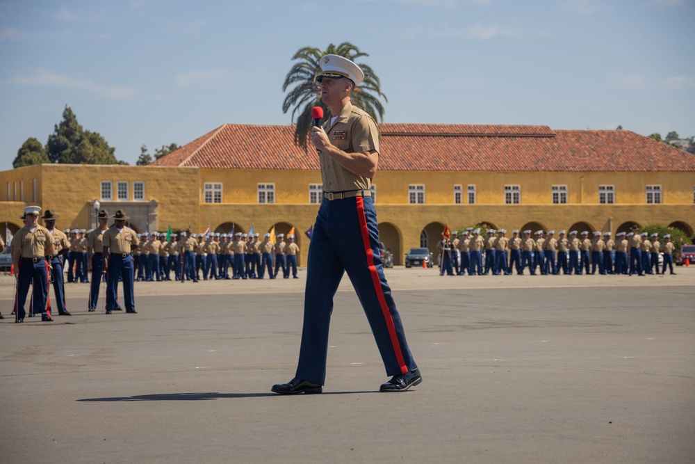 Alpha Company Graduation