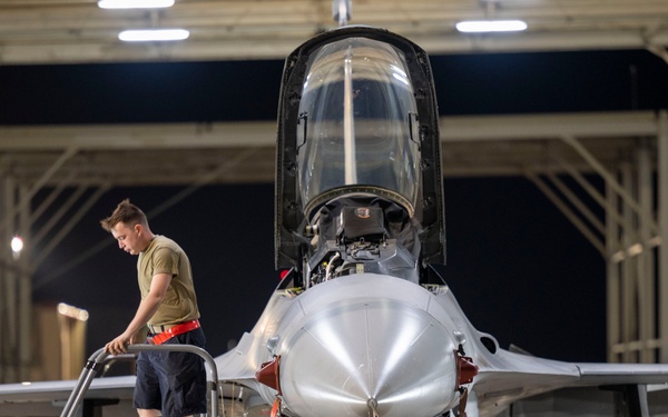 Nighttime operations at Edwards AFB