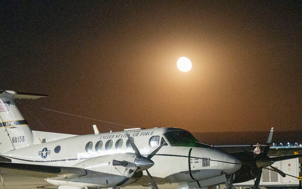 Nighttime operations at Edwards AFB
