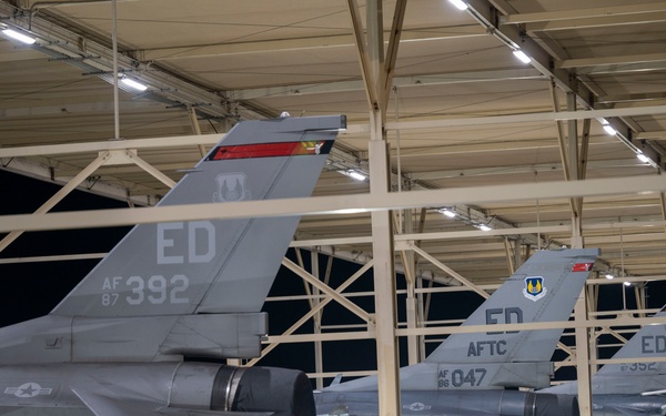 Nighttime operations at Edwards AFB