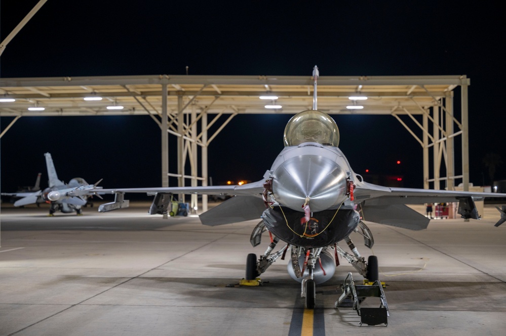 Nighttime operations at Edwards AFB